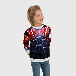 Свитшот детский Лабиринт в Свет, цвет: 3D-белый — фото 2