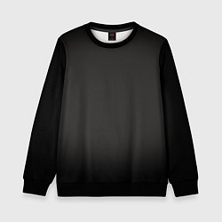 Свитшот детский Черная виньетка для черного, цвет: 3D-черный