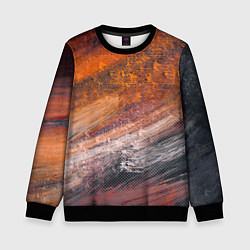 Свитшот детский Пустынный ветер, цвет: 3D-черный