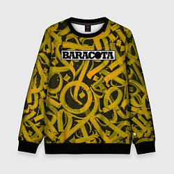 Свитшот детский Calligraphic Baracota, цвет: 3D-черный