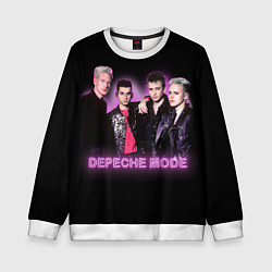 Детский свитшот 80s Depeche Mode neon