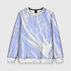 Свитшот детский Безмолвное пространство, цвет: 3D-белый