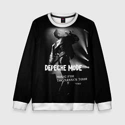 Свитшот детский Depeche Mode - Music for the Masses tour, цвет: 3D-белый