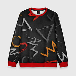 Детский свитшот Паттерн фигуры