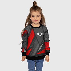 Свитшот детский SsangYong sports racing, цвет: 3D-черный — фото 2