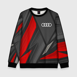 Свитшот детский Audi sports racing, цвет: 3D-черный