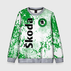 Детский свитшот Skoda auto logo