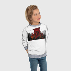 Свитшот детский Crusader Kings Templars, цвет: 3D-меланж — фото 2