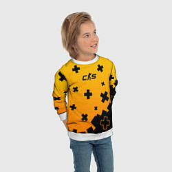 Свитшот детский Skin crosses cs2, цвет: 3D-белый — фото 2