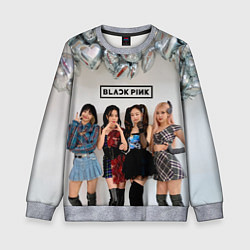Свитшот детский Blackpink girls, цвет: 3D-меланж