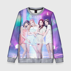 Свитшот детский Blackpink girl style, цвет: 3D-меланж