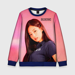 Свитшот детский Jennie Blackpink kpop, цвет: 3D-синий