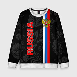 Детский свитшот Russia black style