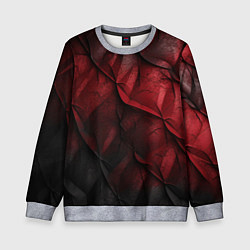 Детский свитшот Black red texture