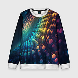 Детский свитшот Радужные блики нейроарт