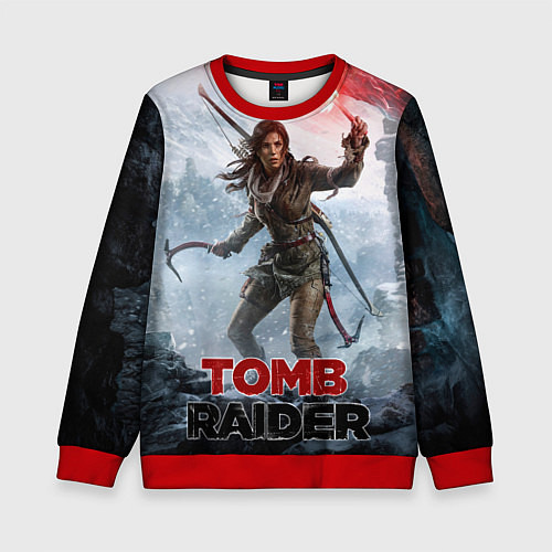 Детский свитшот A surviver is born / 3D-Красный – фото 1