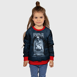 Свитшот детский Bring Me The Horizon Angel, цвет: 3D-красный — фото 2