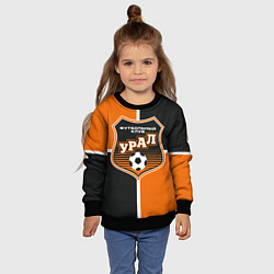 Свитшот детский Урал ФК, цвет: 3D-черный — фото 2