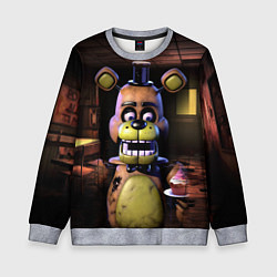 Свитшот детский Five Nights at Freddy, цвет: 3D-меланж