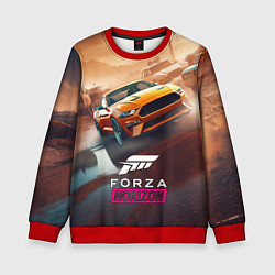 Свитшот детский Forza Horizon race, цвет: 3D-красный