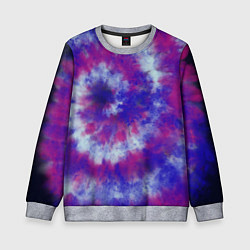 Детский свитшот Tie-Dye дизайн