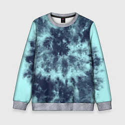 Свитшот детский Tie-Dye дизайн, цвет: 3D-меланж