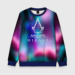 Свитшот детский Ассасин крид мираж, цвет: 3D-синий