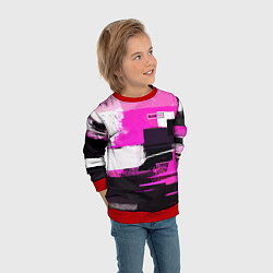 Свитшот детский Black pink - girl-group - South Korea, цвет: 3D-красный — фото 2