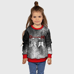 Свитшот детский Depeche Mode - Memento Mori gothic, цвет: 3D-красный — фото 2