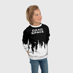 Свитшот детский Dead Space монстры космоса, цвет: 3D-белый — фото 2