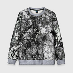 Детский свитшот Белый лес камуфляж