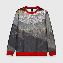 Детский свитшот Коррозия металла гранж текстура