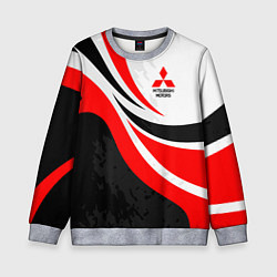 Свитшот детский Evo racer mitsubishi - uniform, цвет: 3D-меланж