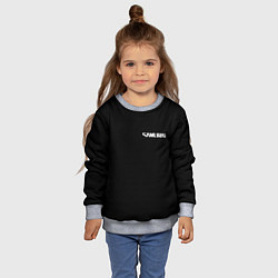 Свитшот детский Самурай - Киберпанк 2077, цвет: 3D-меланж — фото 2