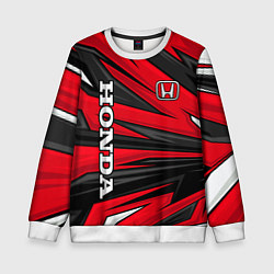 Свитшот детский Red sport - honda, цвет: 3D-белый
