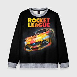 Свитшот детский Rocket League - Tyranno GXT, цвет: 3D-меланж