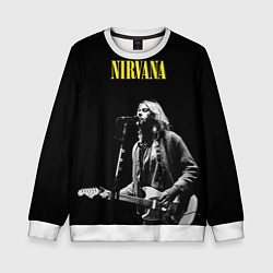 Детский свитшот Группа Nirvana Курт Кобейн