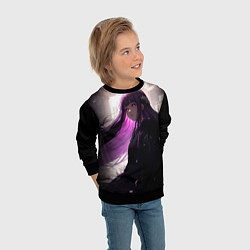 Свитшот детский Фрирен из аниме, цвет: 3D-черный — фото 2