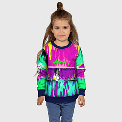 Свитшот детский Counter Strike neon revolution, цвет: 3D-синий — фото 2