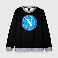 Свитшот детский Napoli fc, цвет: 3D-меланж