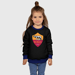 Свитшот детский Roma fc club sport, цвет: 3D-синий — фото 2