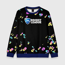 Свитшот детский Rocket League game, цвет: 3D-синий