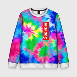 Детский свитшот Color abstraction - summer