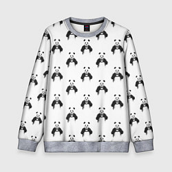 Детский свитшот Panda love - pattern