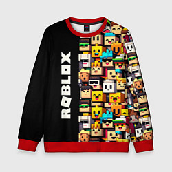 Свитшот детский Roblox - game, цвет: 3D-красный