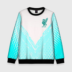 Детский свитшот Liverpool logo texture fc