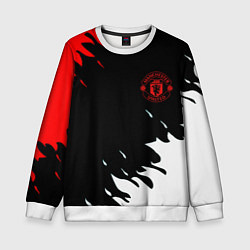 Детский свитшот Manchester United flame fc