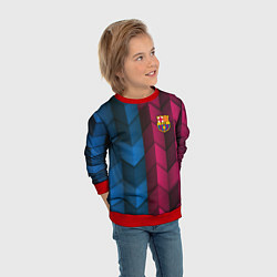 Свитшот детский Real Madrid sport uniform, цвет: 3D-красный — фото 2
