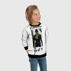 Свитшот детский JoJo Wonder of U, цвет: 3D-черный — фото 2