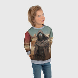 Свитшот детский Абориген Арракиса, цвет: 3D-меланж — фото 2